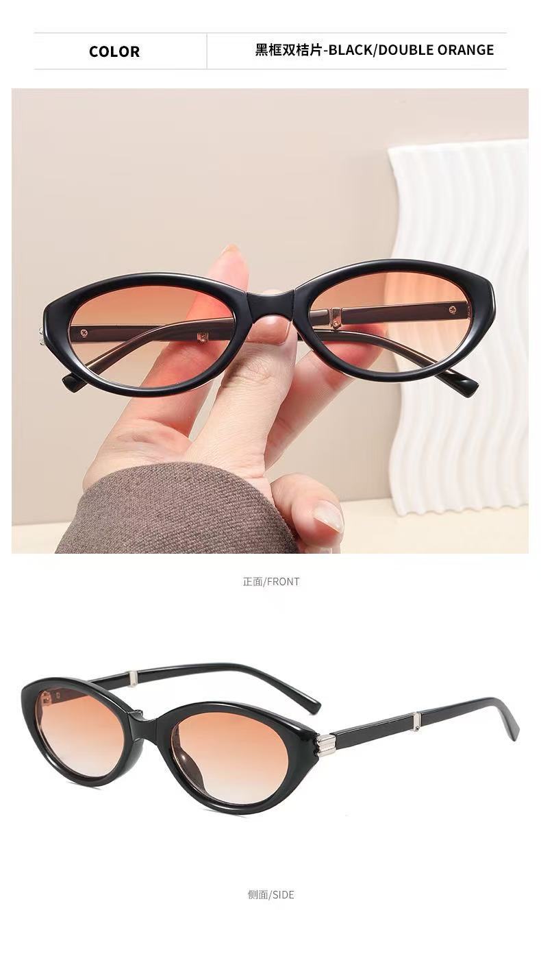 Foldable UV400 Sunglasses for Women, Lightweight Full Frame Sun Glasses for Outdoor Travel and Driving