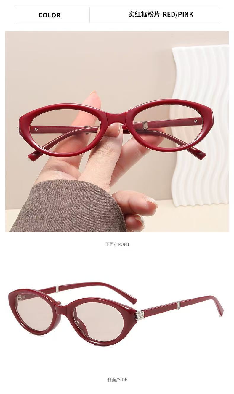 Foldable UV400 Sunglasses for Women, Lightweight Full Frame Sun Glasses for Outdoor Travel and Driving