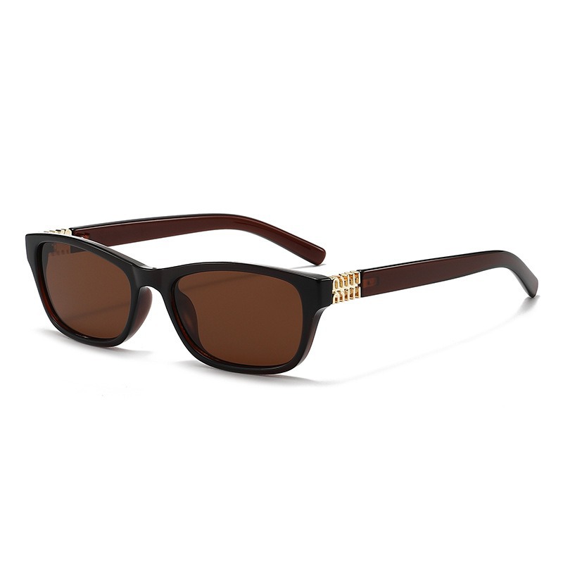 Square Frame Sunglasses for Women and Men, UV400 PC Lens Full Frame Sun Glasses for Outdoor Driving and Travel