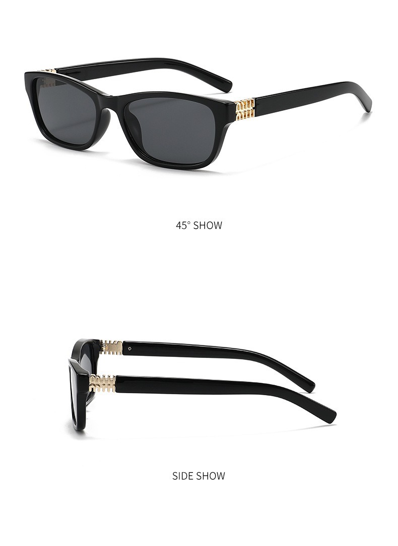 Square Frame Sunglasses for Women and Men, UV400 PC Lens Full Frame Sun Glasses for Outdoor Driving and Travel