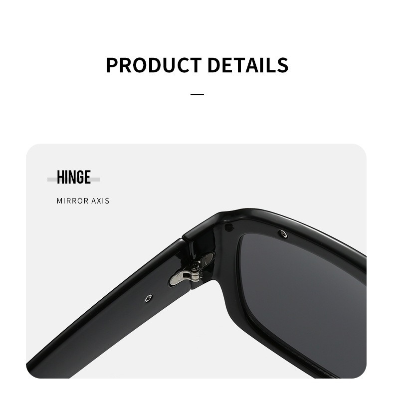 Retro Oversized Aviator Sunglasses for Men and Women, UV400 Full Frame PC Shades for Outdoor Travel and Driving