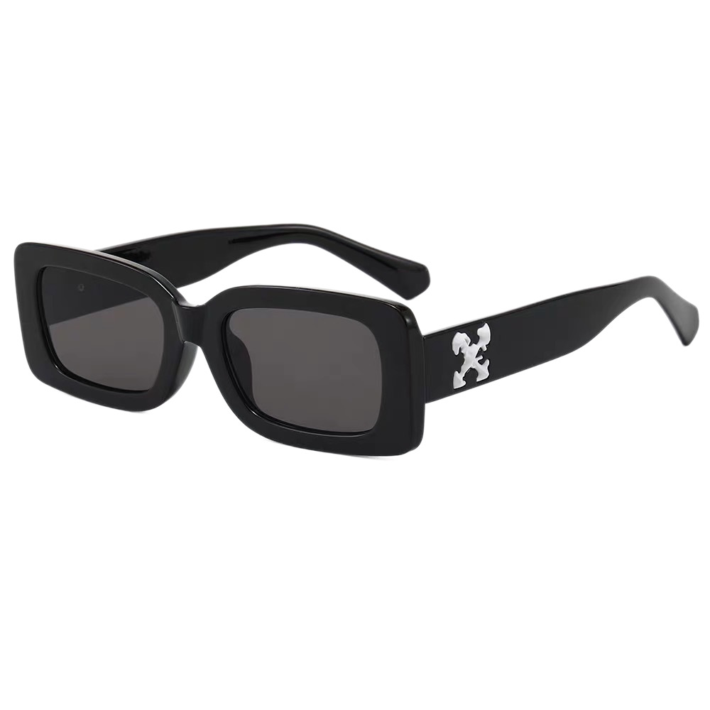 Square Frame UV400 Sunglasses for Men and Women, PC Lens Full Frame Sun Glasses for Outdoor Driving and Fishing