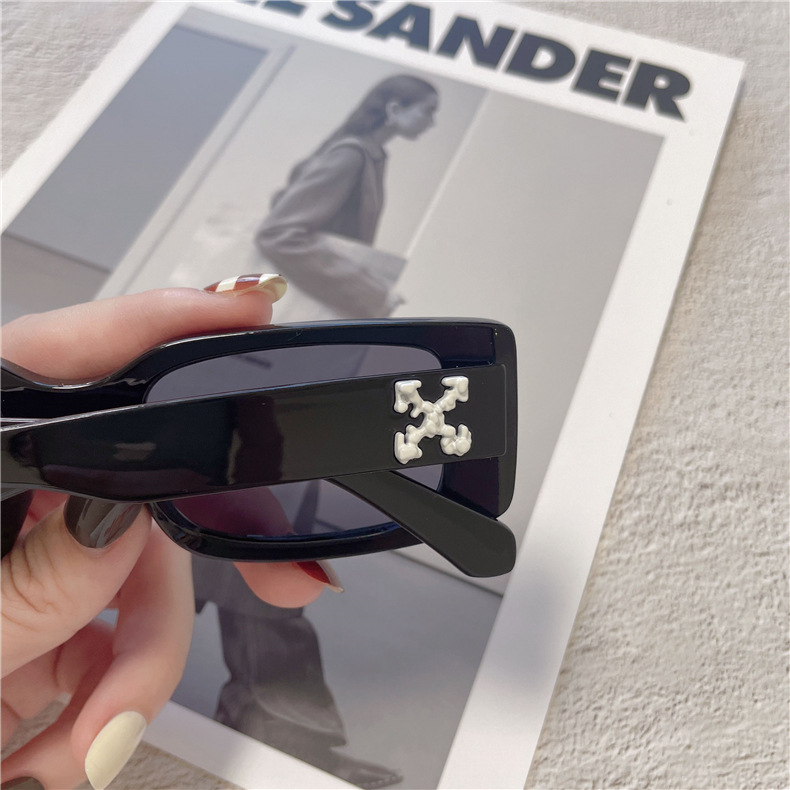 Square Frame UV400 Sunglasses for Men and Women, PC Lens Full Frame Sun Glasses for Outdoor Driving and Fishing