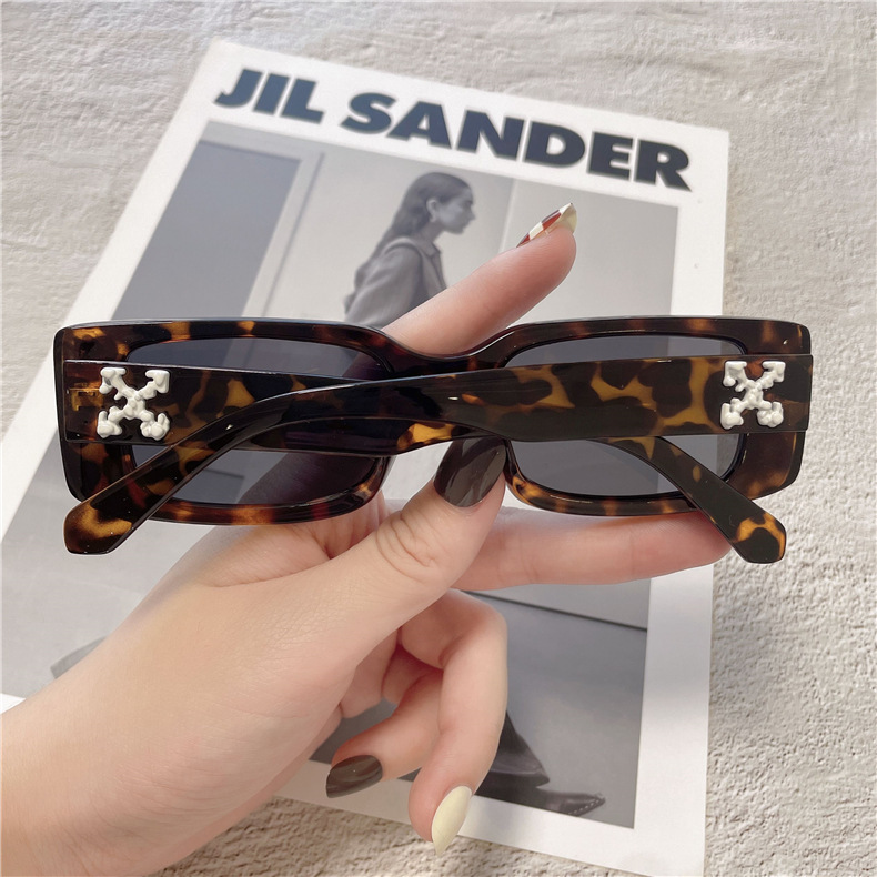 Square Frame UV400 Sunglasses for Men and Women, PC Lens Full Frame Sun Glasses for Outdoor Driving and Fishing